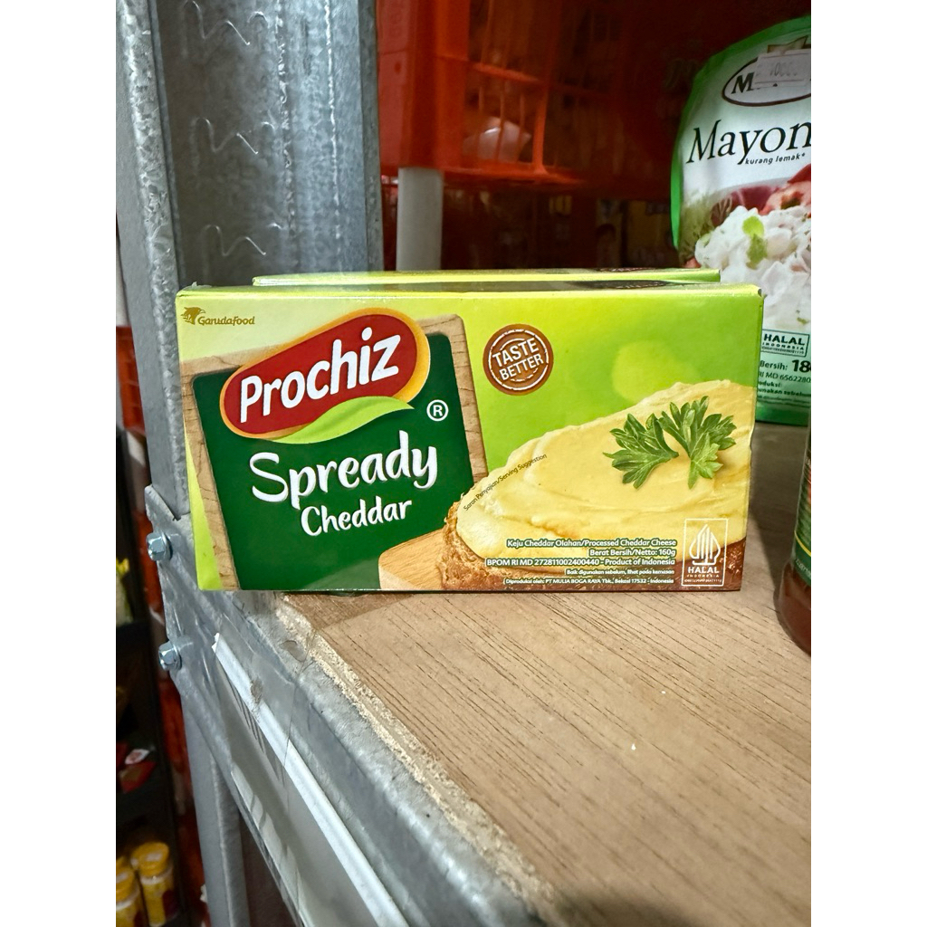 

PROCHIZ SPREADY CHEDDAR 160GR
