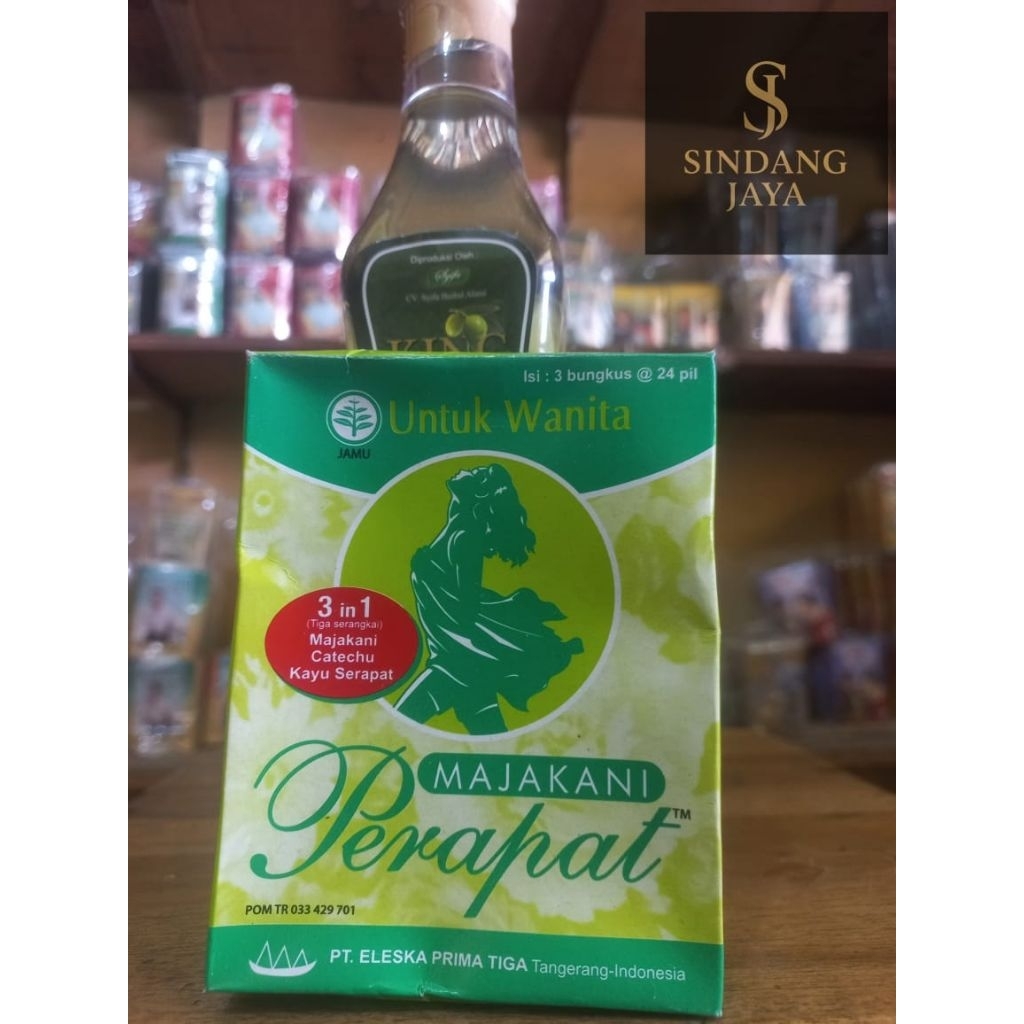 Jamu Majakani Perapat Ijo pil Khusus Wanita 1 Pack