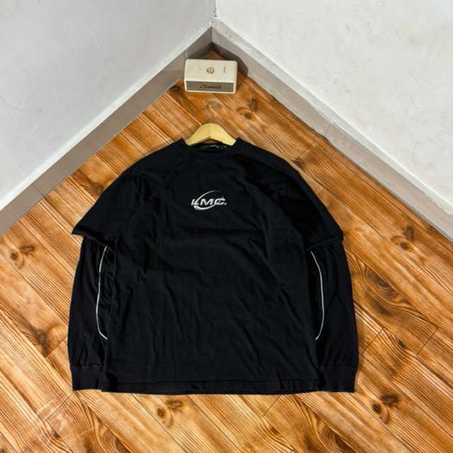 Kaos Longsleeve Lmc Black Second