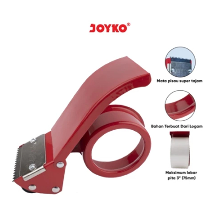 

Tape Cutter Tape Dispenser Pemotong Pita Perekat Joyko TD-2S