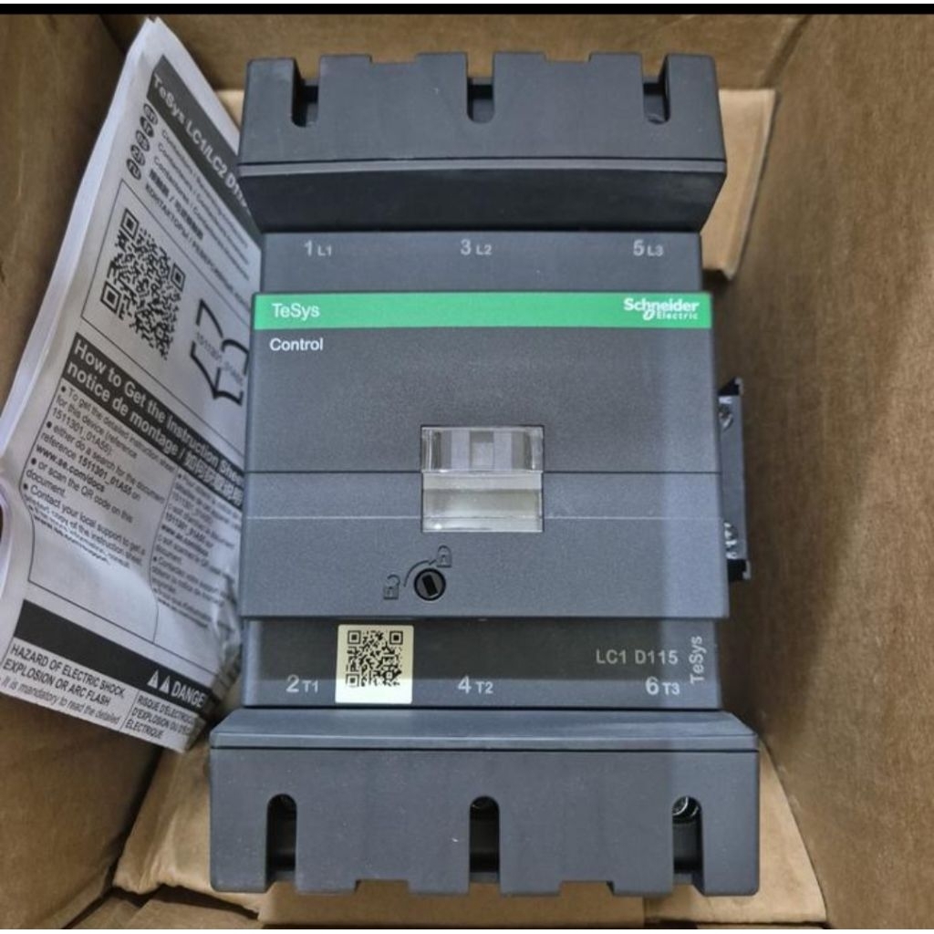 KONTAKTOR/CONTACTOR SCHNEIDER LC1D115M7 220V/LC1D115M7 SCHNEIDER ORIGINAL