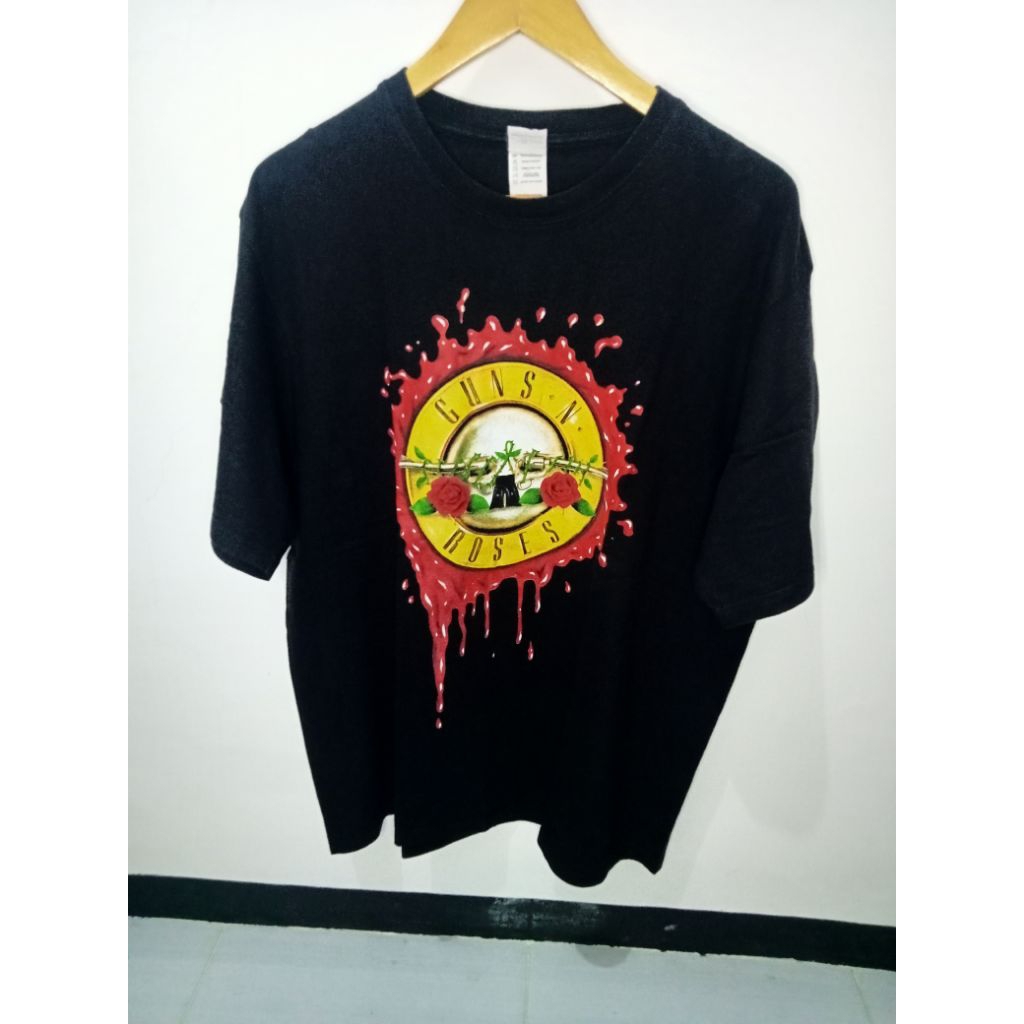 kaos band vintage guns n roses