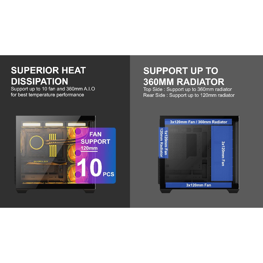 Venom RX DAEMON S9 BTF BLACK / VenomRX DAEMON S9 BTF WHITE