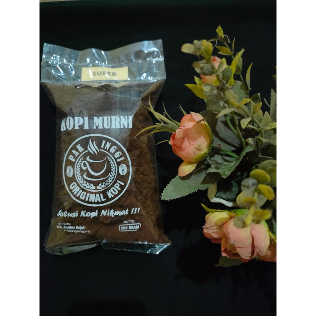 

Kopi Murni Pak Inggih Kopi Bubuk Super Label Kuning Asli Enak 1 Kg