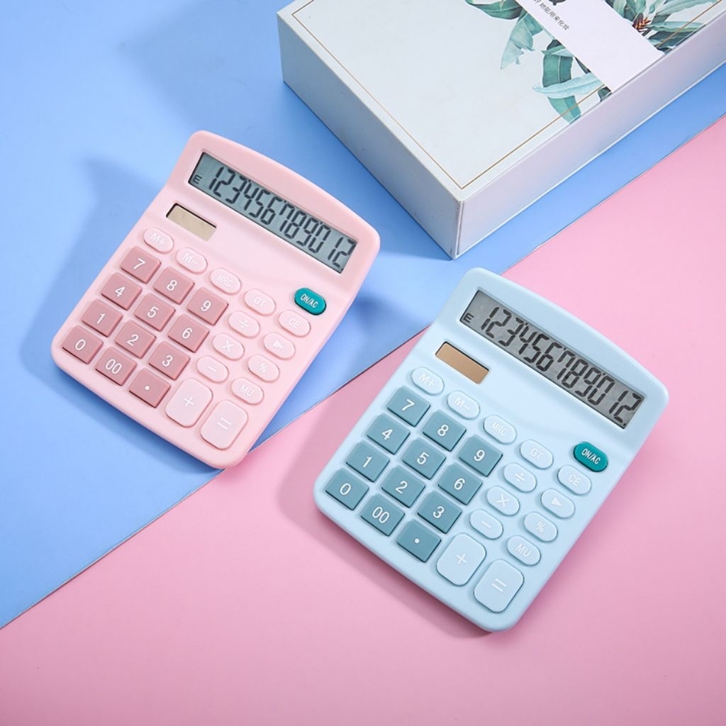 

(PH002) Pastel calculator | Kalkulator angka lucu premium impor kalkulator aesthetic / kalkulator baterai tenaga surya / calculator digital