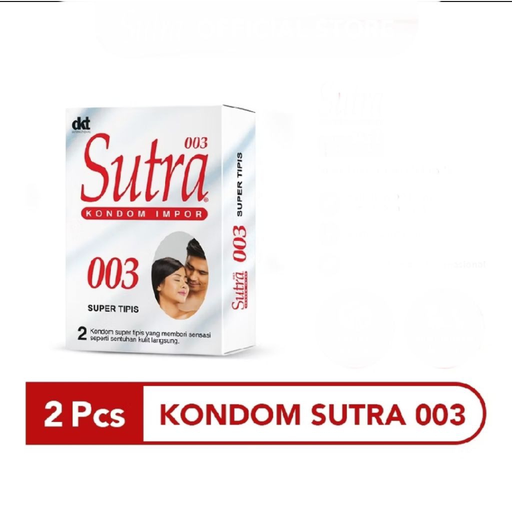 Kondom Sutra 003 1box isi 2pcs / Condom Sutra