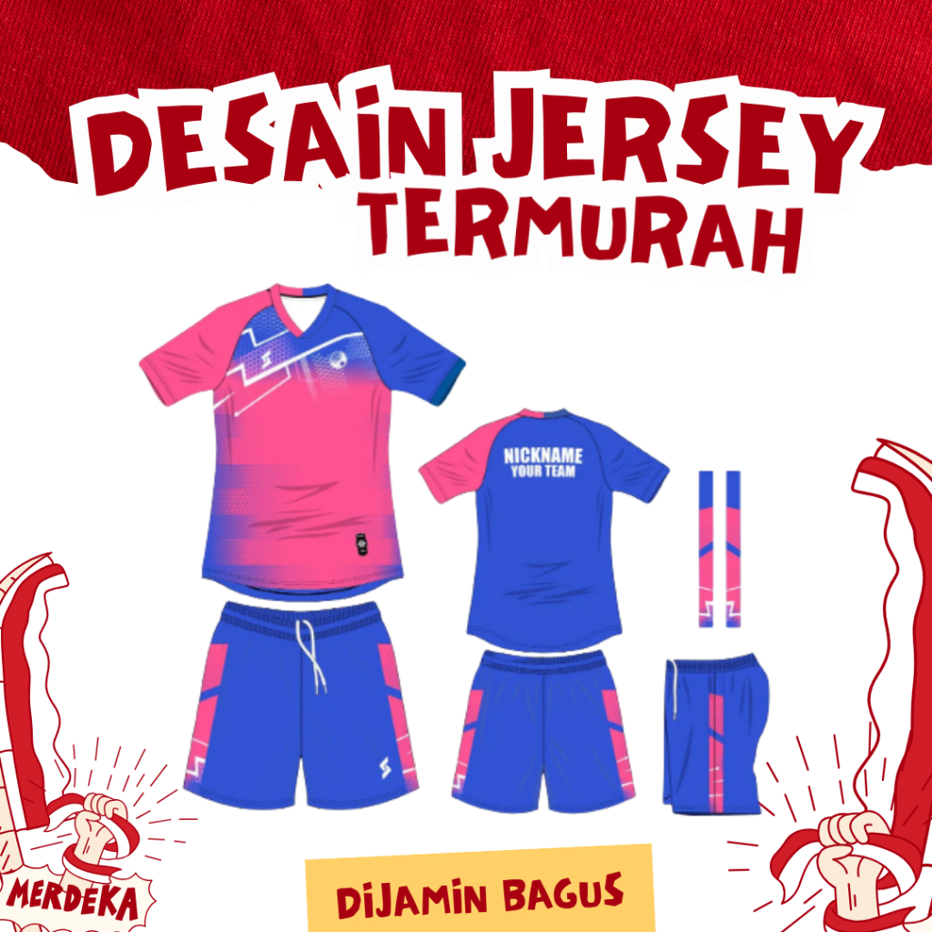 Jasa Desain Jersey Badminton