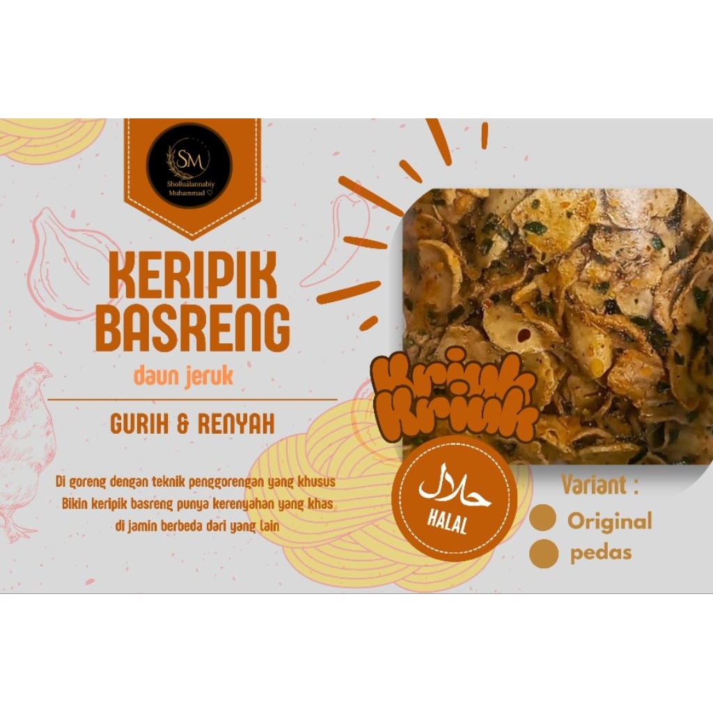 

keripik basreng bumbu daun jeruk