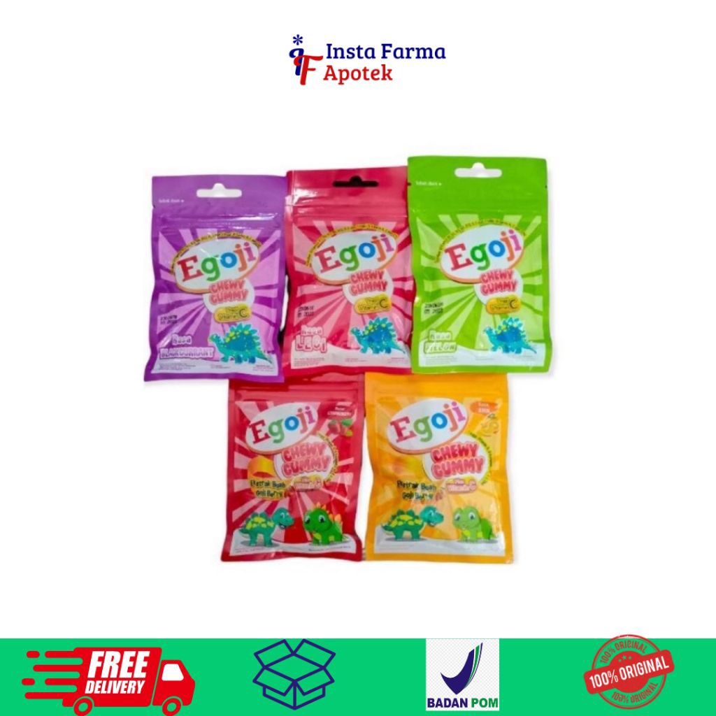 Egoji gummy Sachet vitamin anak