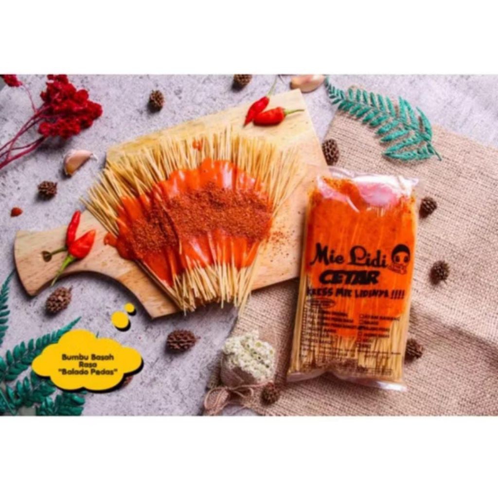 

MIE LIDI CETAR ASLI NYONYAH CETAR 130gr+
