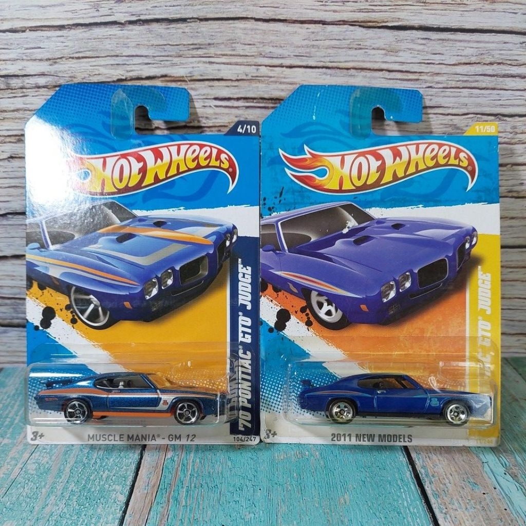 Hot Wheels 70 Pontiac GTO Judge