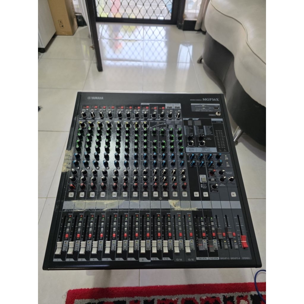 Terlaris Mixer Yamaha MGP16X Original second audio soundsystem alat musik asesoris