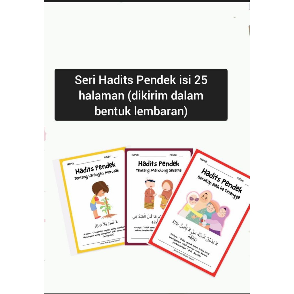 

Worksheet - Lembar Kerja anak Paud TK Sd - Ukuran Kertas A5