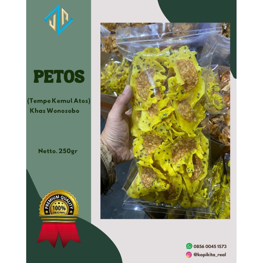 

Keripik Tempe Kemul Oleh-oleh Khas Wonosobo ~ petos Snack Murah + Bubble Wrap