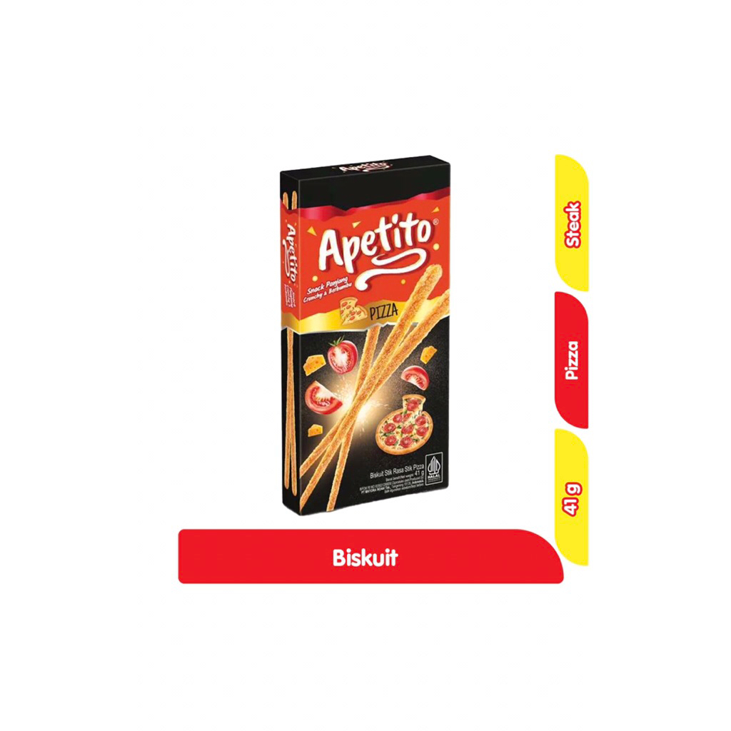 

Apetito Biskuit Stik Rasa Pizza 41 g