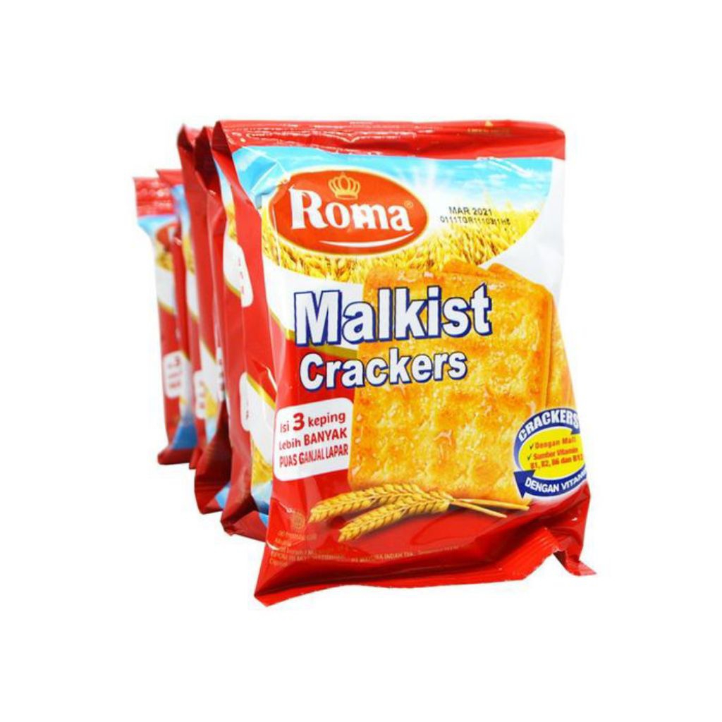 

Roma Malkist Crackers 1 Pack isi 10 Bks