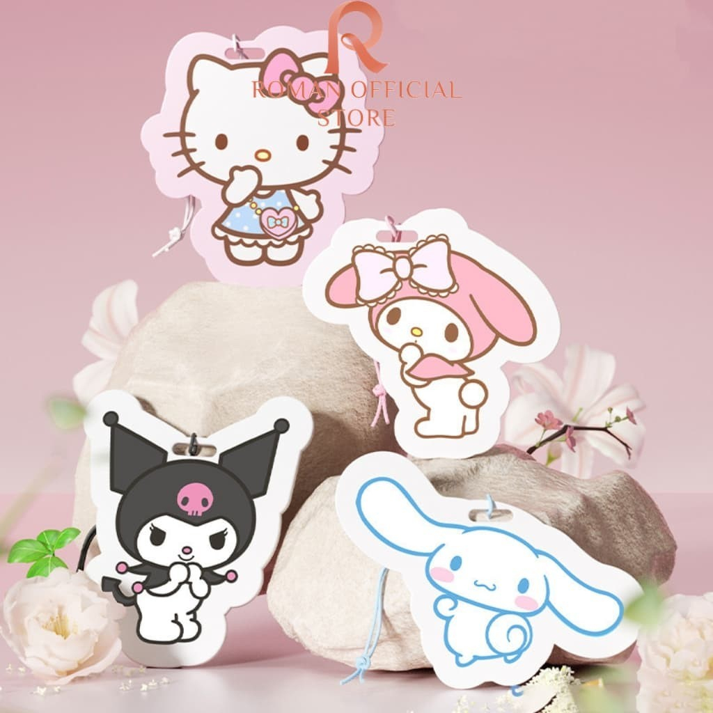 Parfum SANRIO kertas pengharum pewangi parfum mobil air freshener car perfume kertas parfum rumah ga