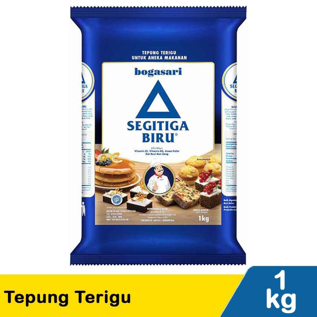 

Tepung Terigu Segitiga Biru Premium 1kg
