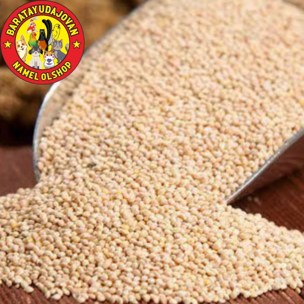 MILET PUTIH SUPER KILOAN PAKAN BURUNG