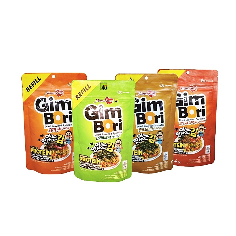 

Mamasuka GIM BORI - Bumbu Nori Tabur - 50 gr POUCH