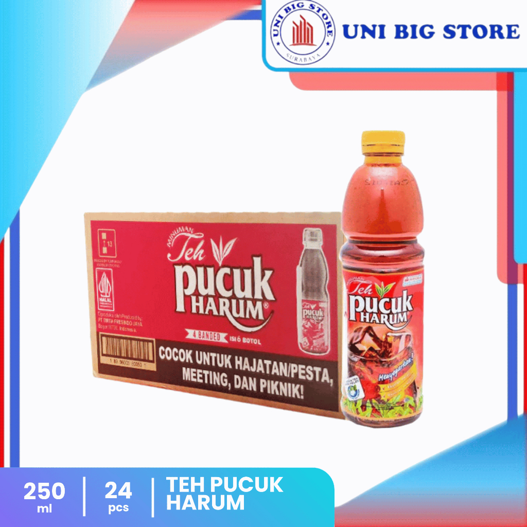 

Teh Pucuk Harum Botol 250 ml 24 Pcs DUS