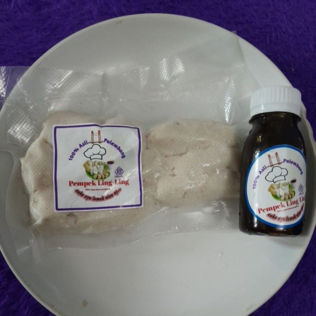 

pempek campur lenjer kecil dan bulat