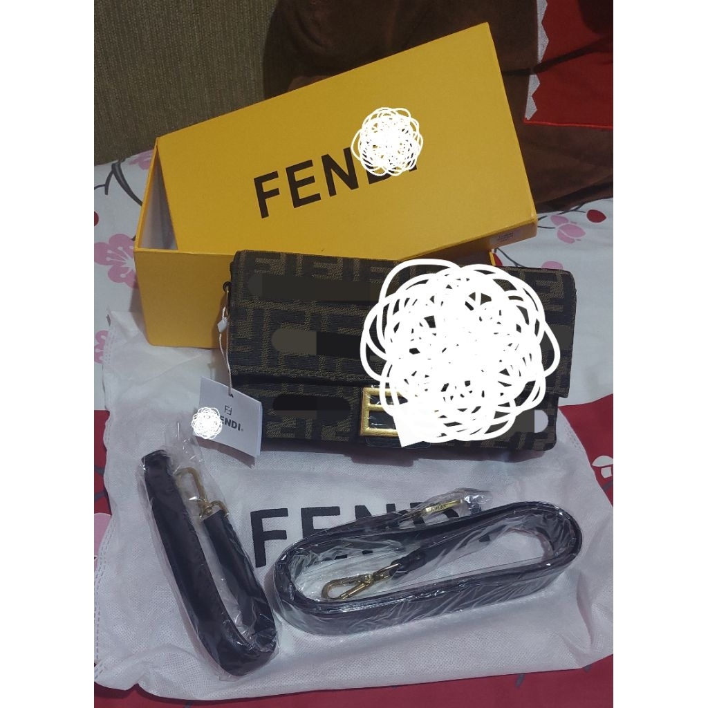tas fEndi tas slempang wanita, handbag wanita, sling bag cewek
