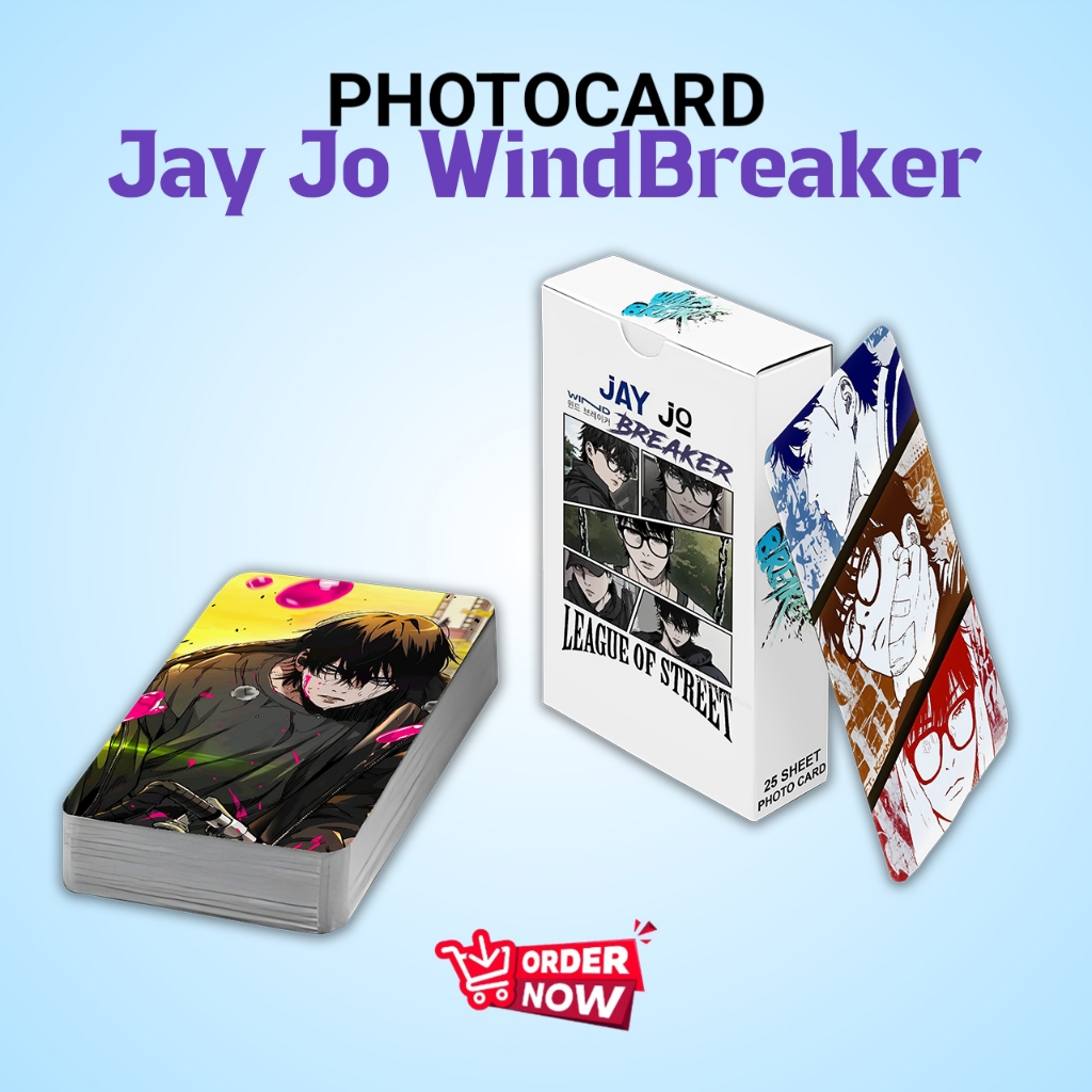 Photocard Jay Jo Manhwa WindBreaker Premium 1 Pack Free Box