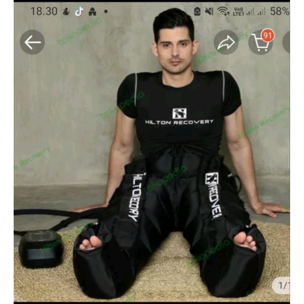 Hilton Recovery+Recovery Pump+Air Relax+Compression Boots