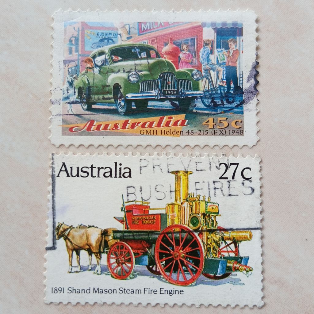 

Perangko Prangko Jadul Australia 1983-1997 Seri Campur 2 Pcs - YN2722