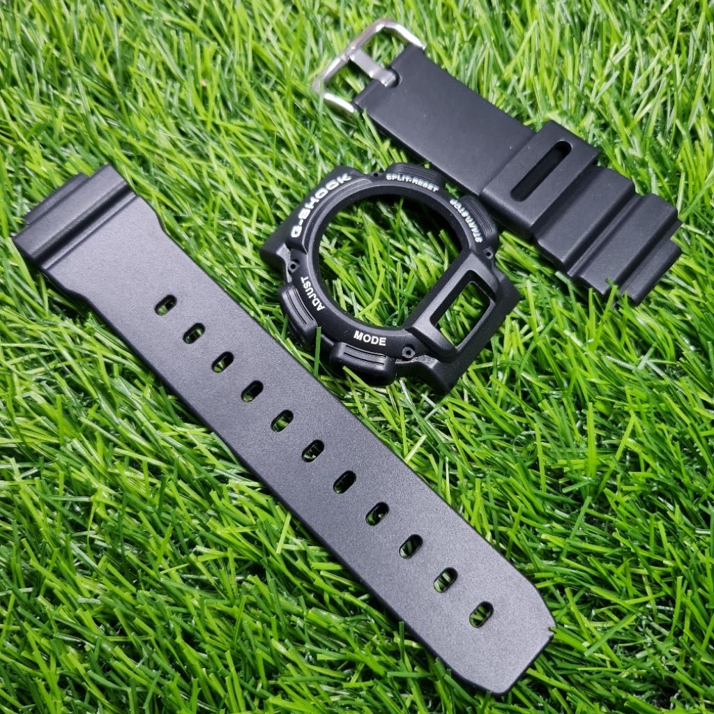 BNB BEZEL N STRAP GSHOCK G-SHOCK DW9052 DW-9052 BLACK WHITE