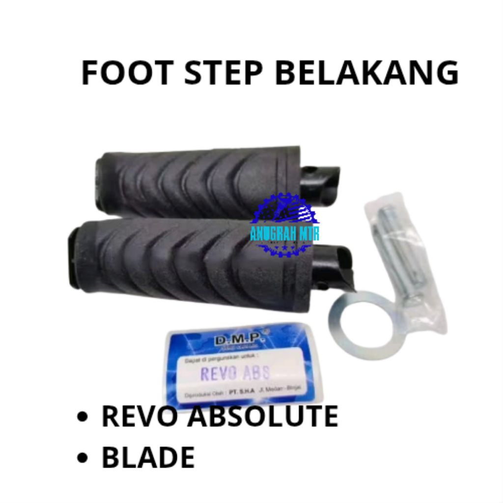 Revo absolute/blade karet footstep barstep barstep bastep bastef pijakan kaki belakang revo absolute