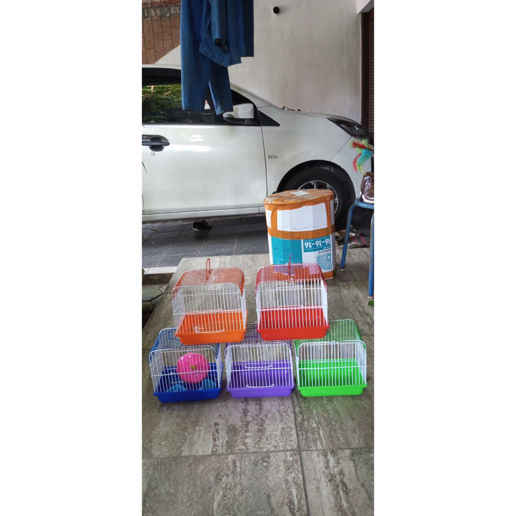 Kandang Besi Untuk Hamster, Burung Kecil Dll
