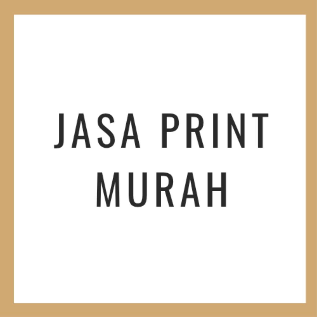 

JASA PRINT MURAHH CEPAT