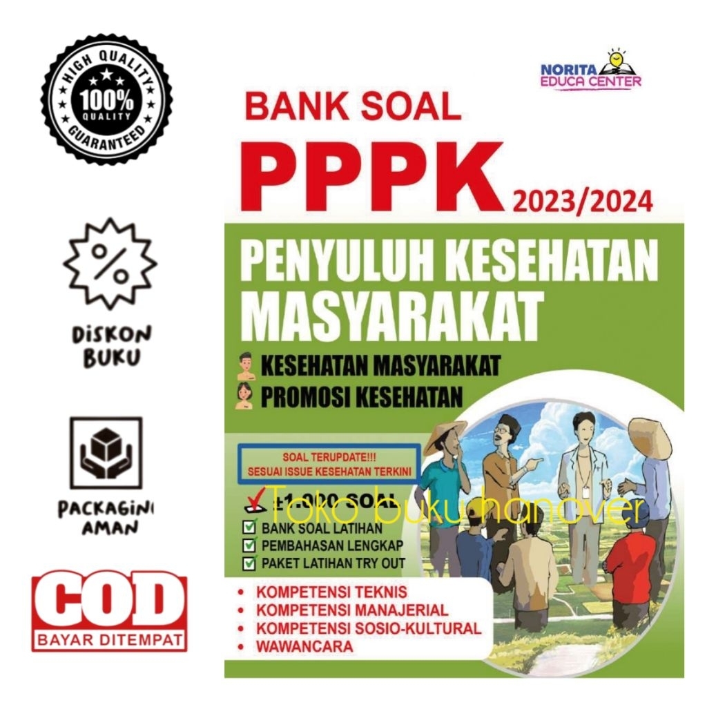 Buku Bank Soal PPPK 2023/2024 PENYULUH KESEHATAN MASYARAKAT