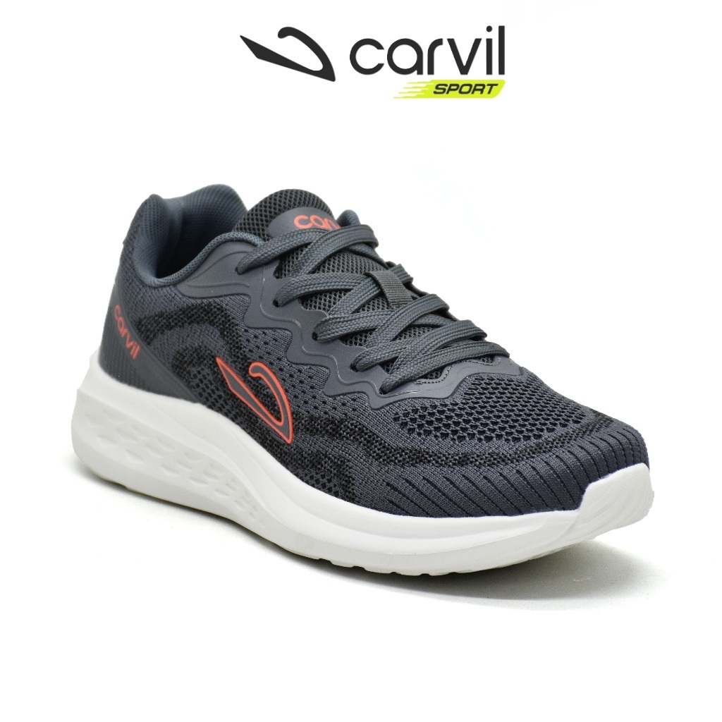 Carvil Sport Ghazi Sepatu Sneaker Pria 39-43 Sneakers Olahraga Kasual Grey
