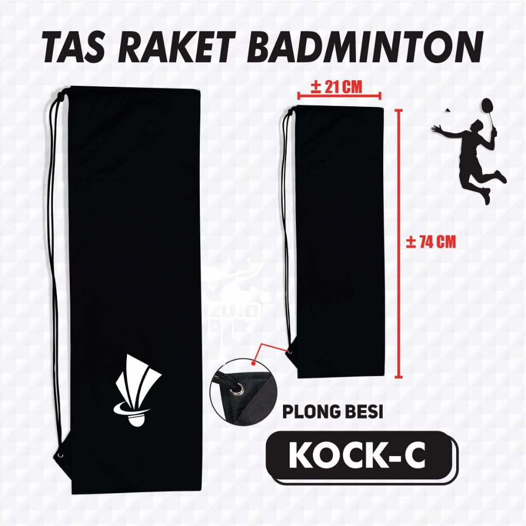 Tas raket badminton tas serut raket badminton tas raket kain
