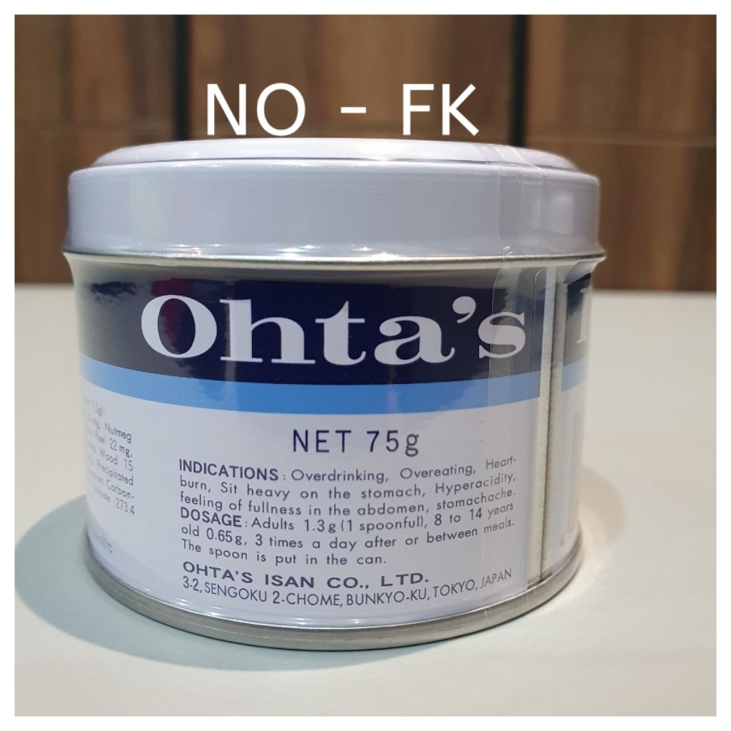 ohta's isan ohtas isan 48 sachet 75gr ohta isan 75 gr Japan Jepang