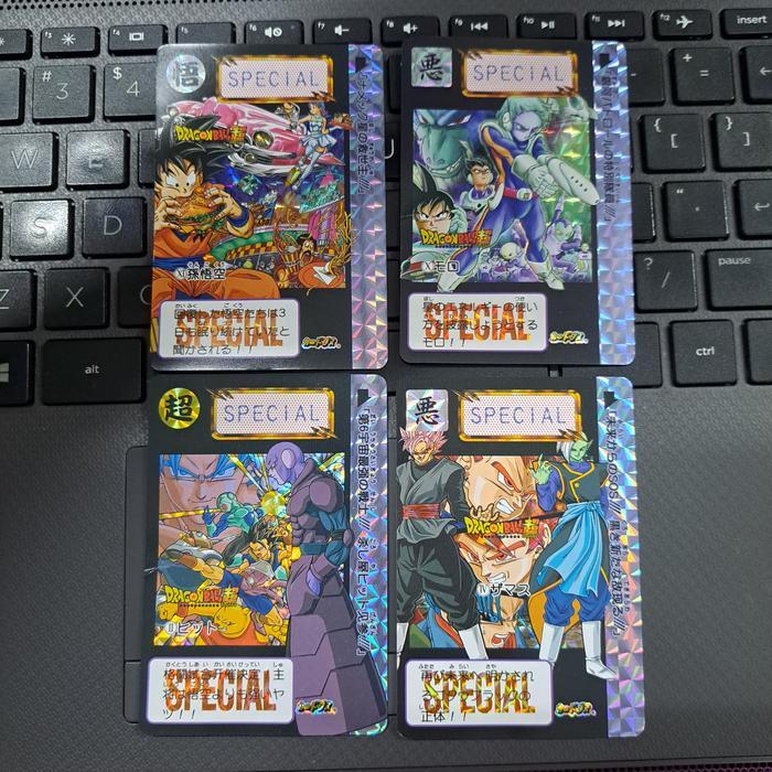 Kartu Hondan Fanscard Special Set 4 Universe Dragon Ball (Damage)