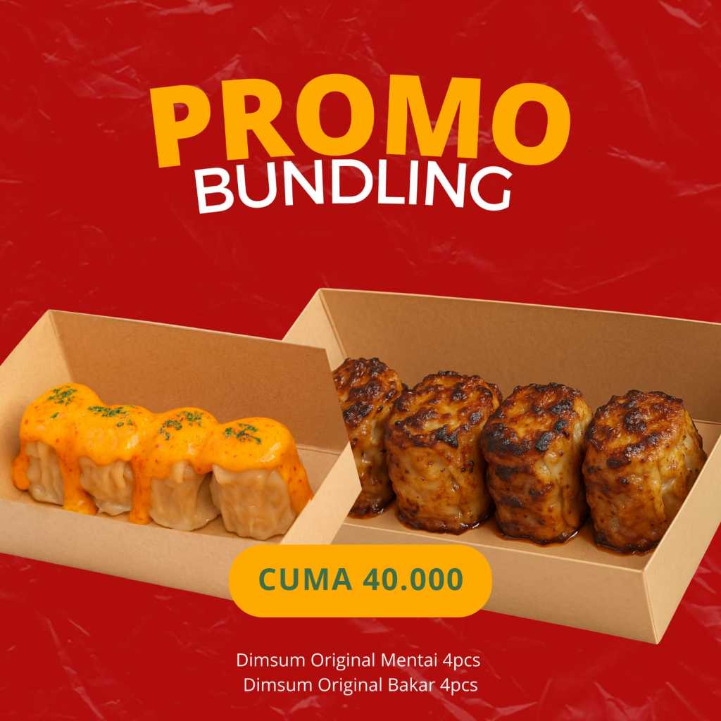 

@Palmerah Mentai Ori 4pcs + Bakar Ori 4pcs