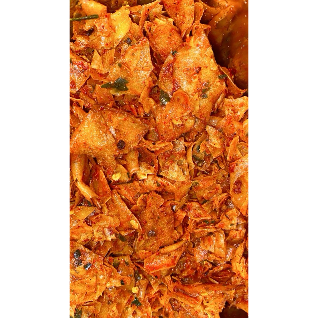 

KRIPIK SINGKONG PEDAS CIKRUH DAUN JERUK