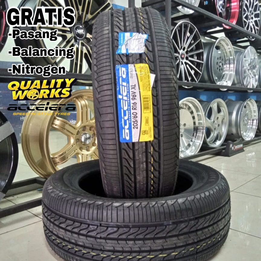 BAN MOBIL 205 60 R16 ACCELERA ECOPLUSH - BAN MOBIL RING 16 UKURAN 205/60 R16