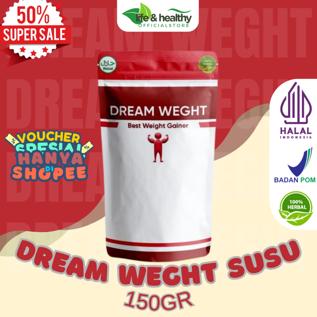

Halal Indonesia Dream Weight Susu 150GR