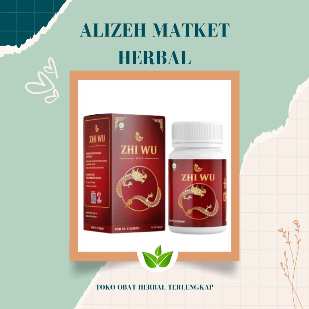 ZHI WU - Obat Herbal Cina Saraf Kejepit Nyeri Pinggang Ampuh