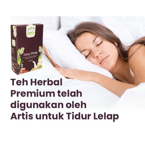 

Deep Sleep Teh Herbal Premium Telah Dingunakan Oleh Artis untuk Tidur Lelap
