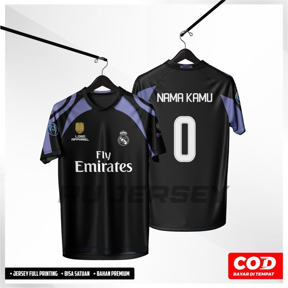 Jersey Madrid 2016/2017 3rd Full Printing