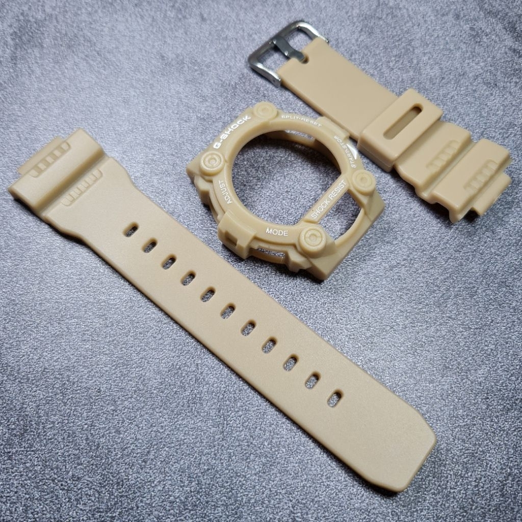 BNB BEZEL N STRAP GSHOCK G-SHOCK G7900 G-7900 BEIGE WHITE