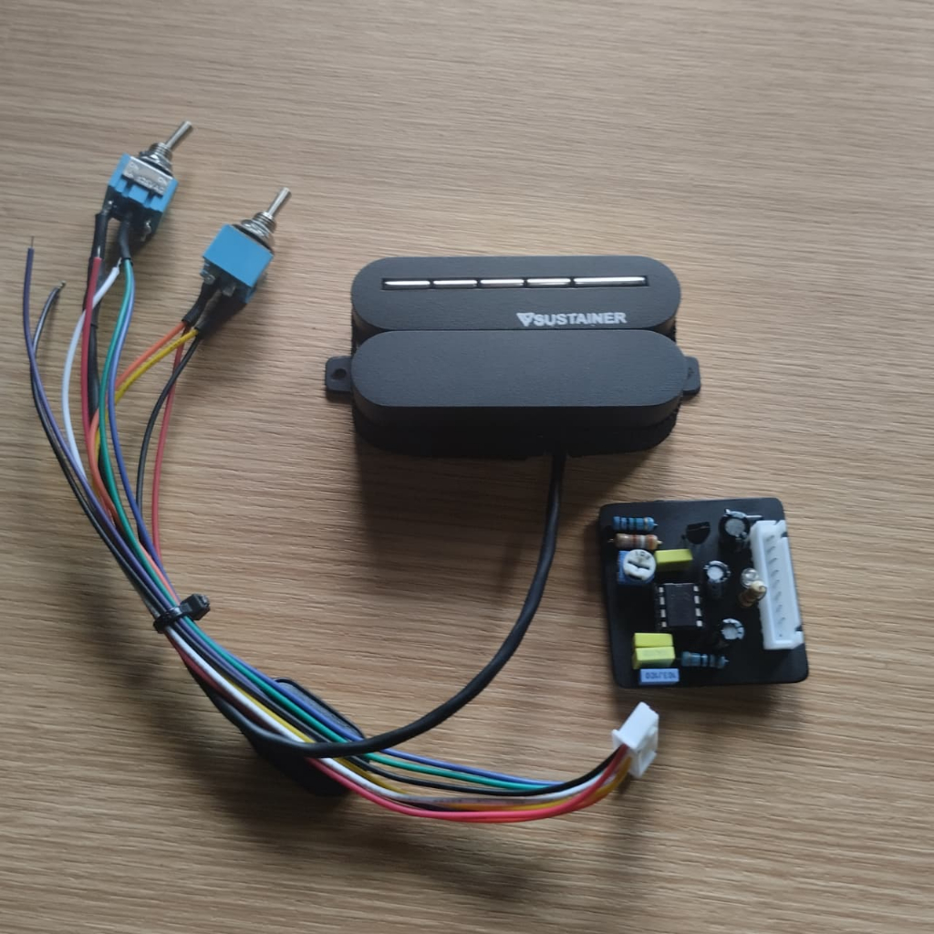 VEYZ SUSTAINER HUMBUCKER FERNANDES , Sustainer Original , Pickups Humbucker , 3 Sound Mode , Pickups