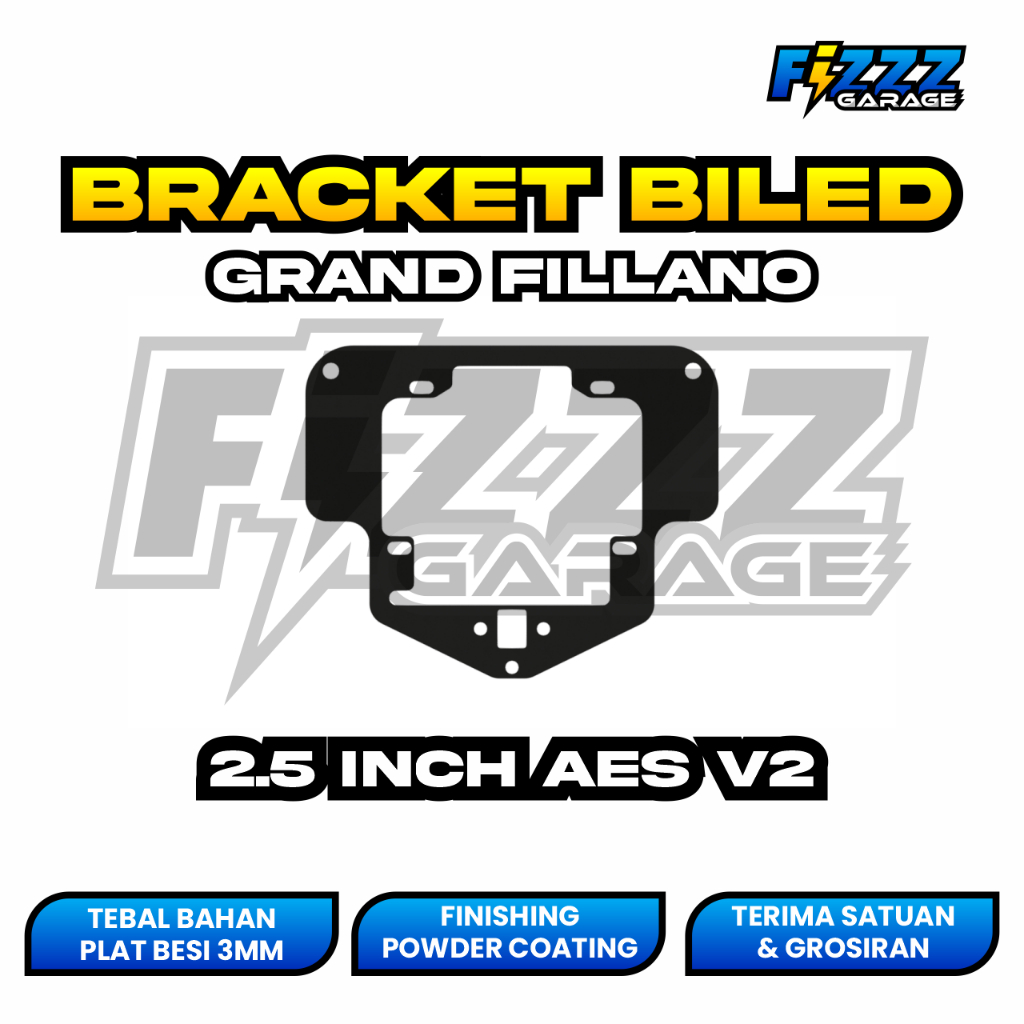 BRACKET BREKET LAMPU BILED CUSTOM GRAND FILLANO FILANO