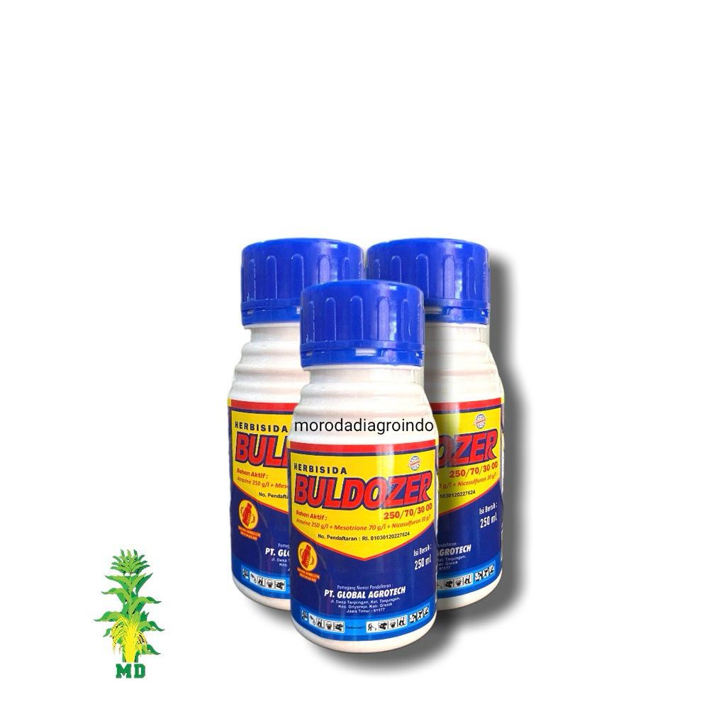 Herbisida selektif jagung BULDOZER 250/70/30 OD Kemasan 250ml
